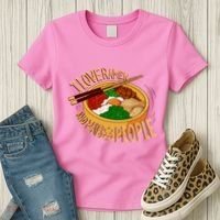 I Love Ramen Noodles And Maybe 3 People Women's T-Shirt thumb 3