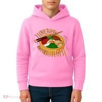 I Love Ramen Noodles And Maybe 3 People Kids Hoodie thumb 4