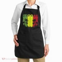 I Love Reggae Music Hoodie Apron thumb 2