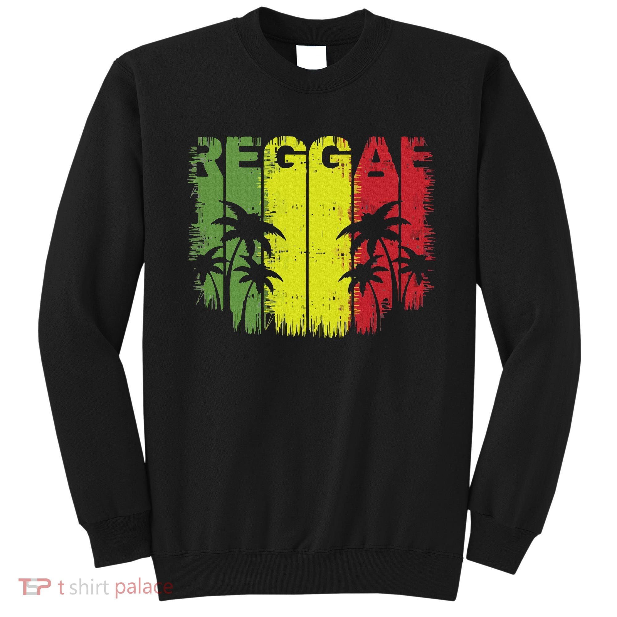 I Love Reggae Music Hoodie Sweatshirt