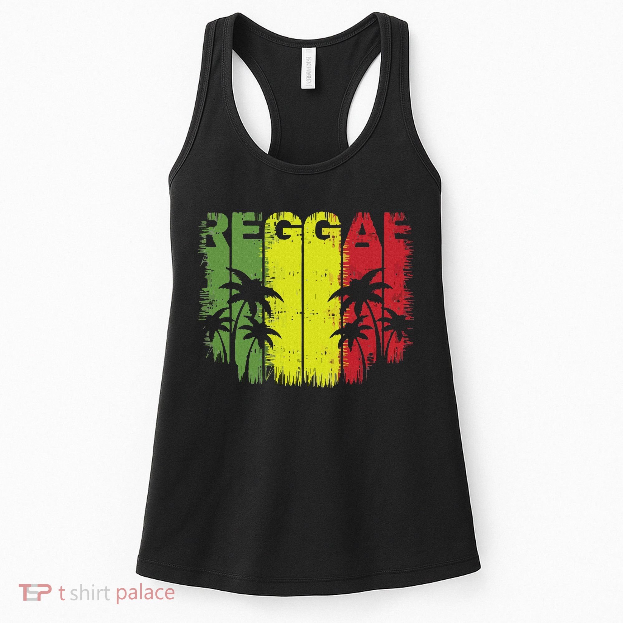 I Love Reggae Music Hoodie Women's Tank Top