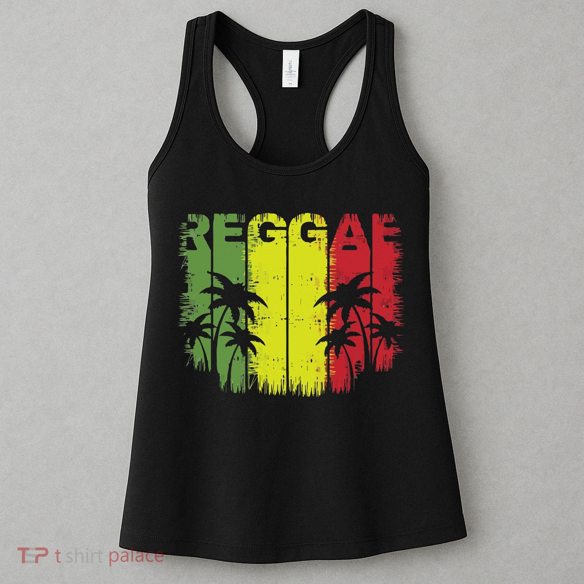 I Love Reggae Music Hoodie Women's Tank Top