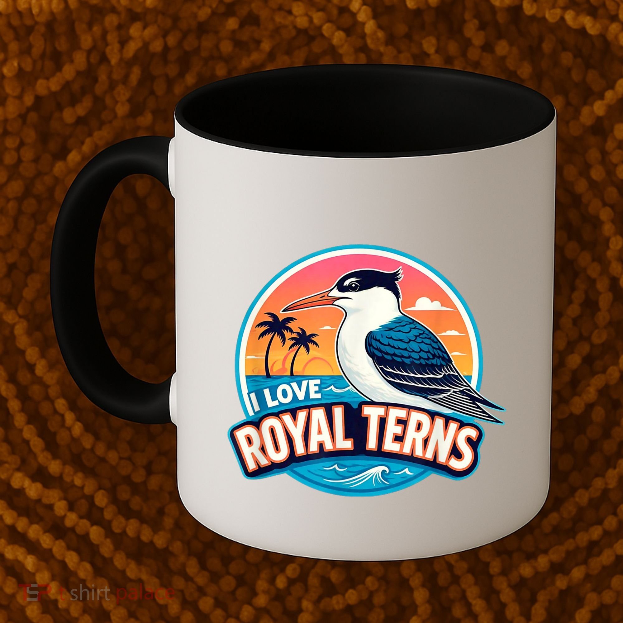 I Love Royal Terns Bird Watcher Sarasota Bradenton Beaches Coffee Mug