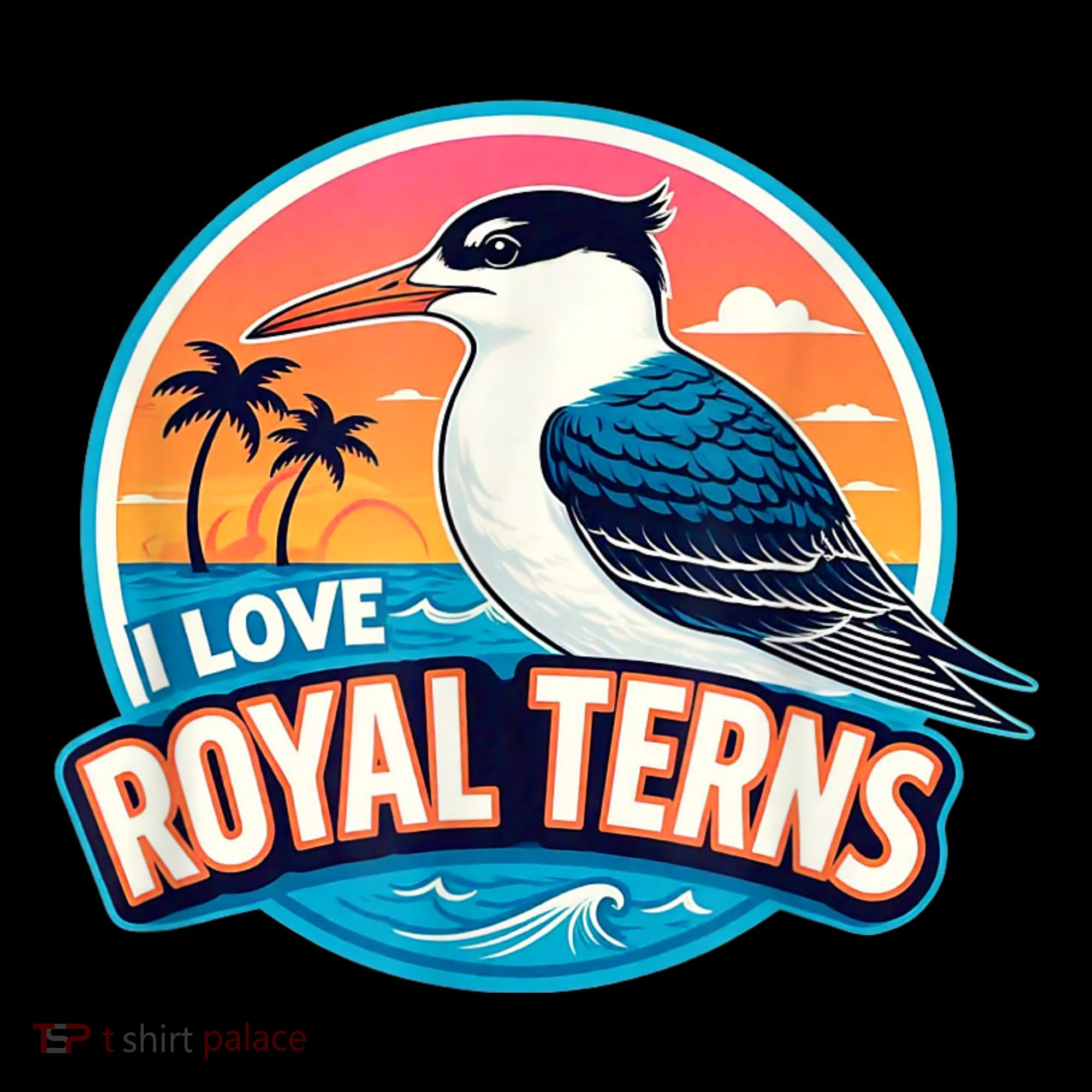 I Love Royal Terns Bird Watcher Sarasota Bradenton Beaches Coffee Mug
