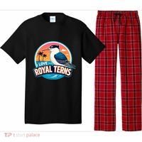 I Love Royal Terns Bird Watcher Sarasota Bradenton Beaches Pajama Set thumb 0