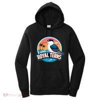 I Love Royal Terns Bird Watcher Sarasota Bradenton Beaches Women's Hoodie thumb 0
