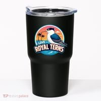 I Love Royal Terns Bird Watcher Sarasota Bradenton Beaches Tumbler thumb 0