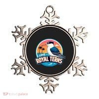 I Love Royal Terns Bird Watcher Sarasota Bradenton Beaches Ornament thumb 0