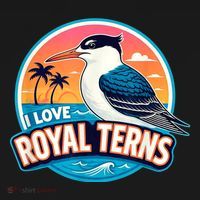 I Love Royal Terns Bird Watcher Sarasota Bradenton Beaches Tote Bag thumb 4