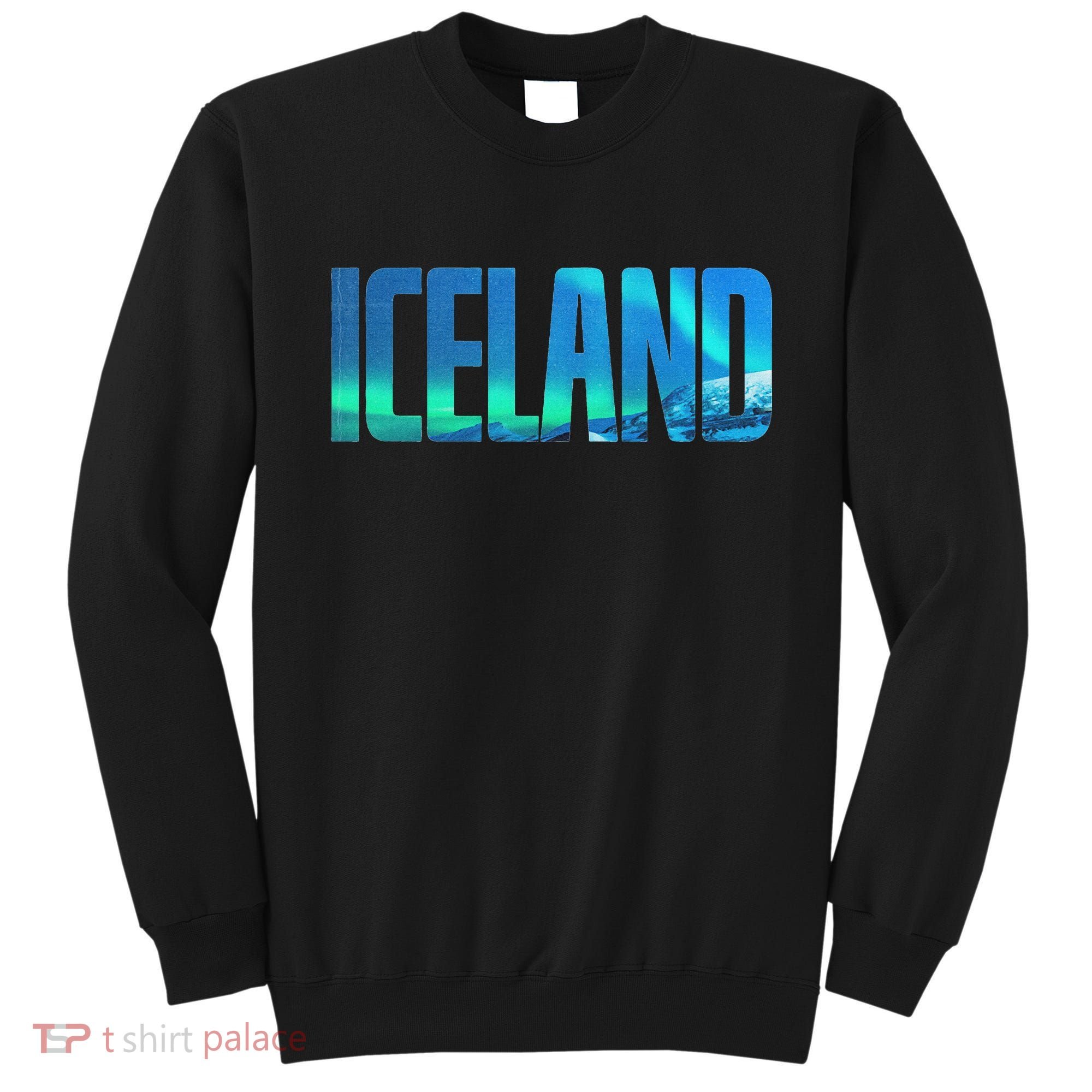 Icelandic Lights Reykjavik Vacations Iceland Sweatshirt