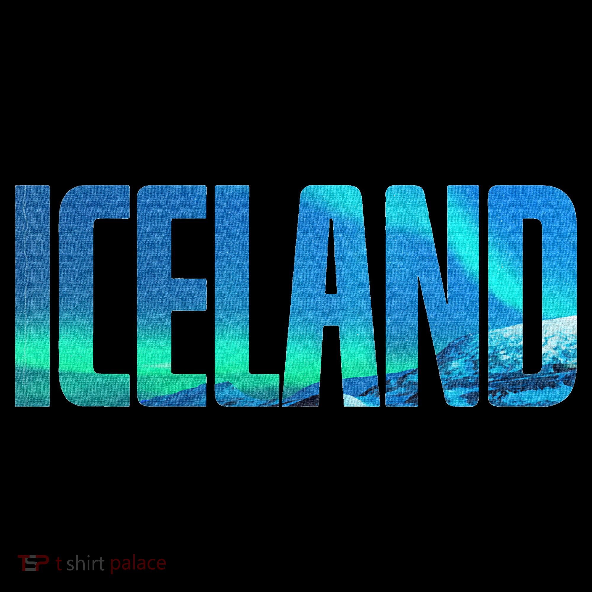 Icelandic Lights Reykjavik Vacations Iceland T-Shirt