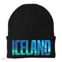 Icelandic Lights Reykjavik Vacations Iceland Beanie thumb 0