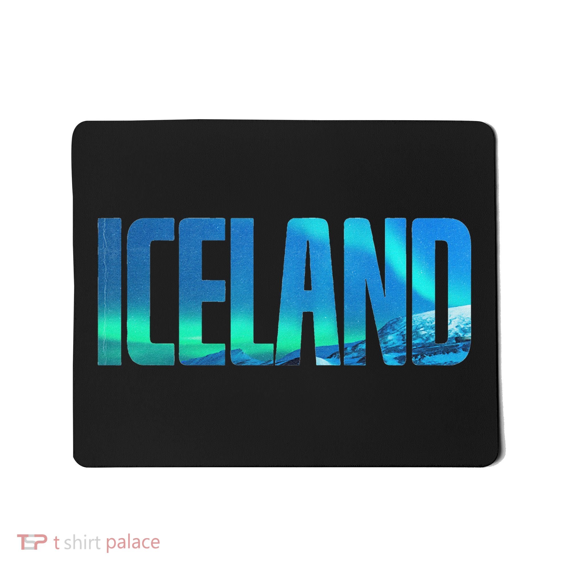 Icelandic Lights Reykjavik Vacations Iceland Mousepad