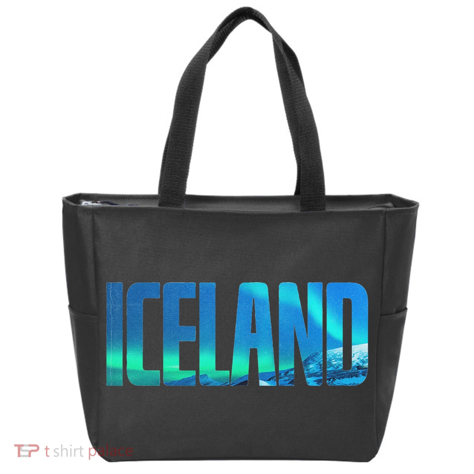 Icelandic Lights Reykjavik Vacations Iceland Tote Bag