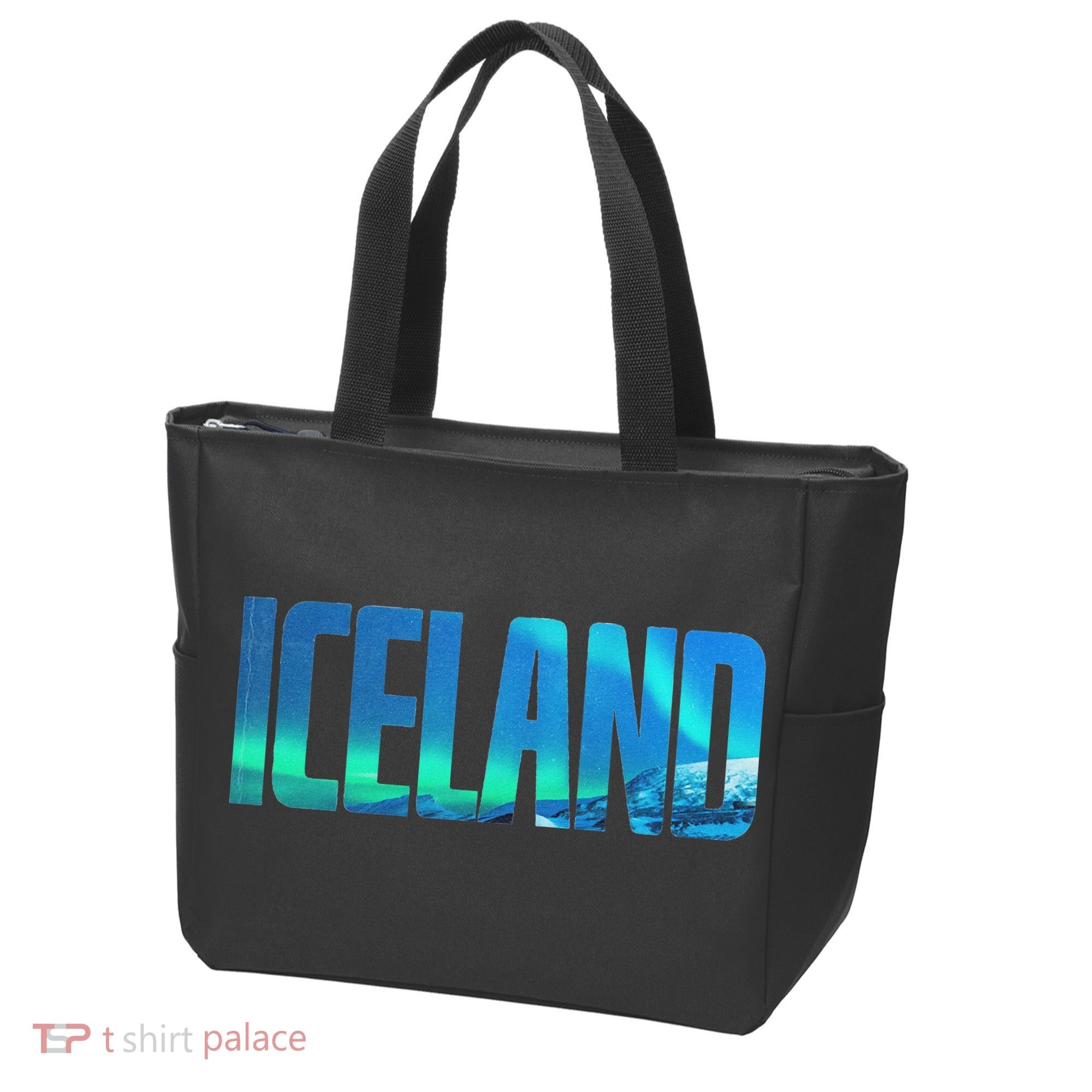 Icelandic Lights Reykjavik Vacations Iceland Tote Bag
