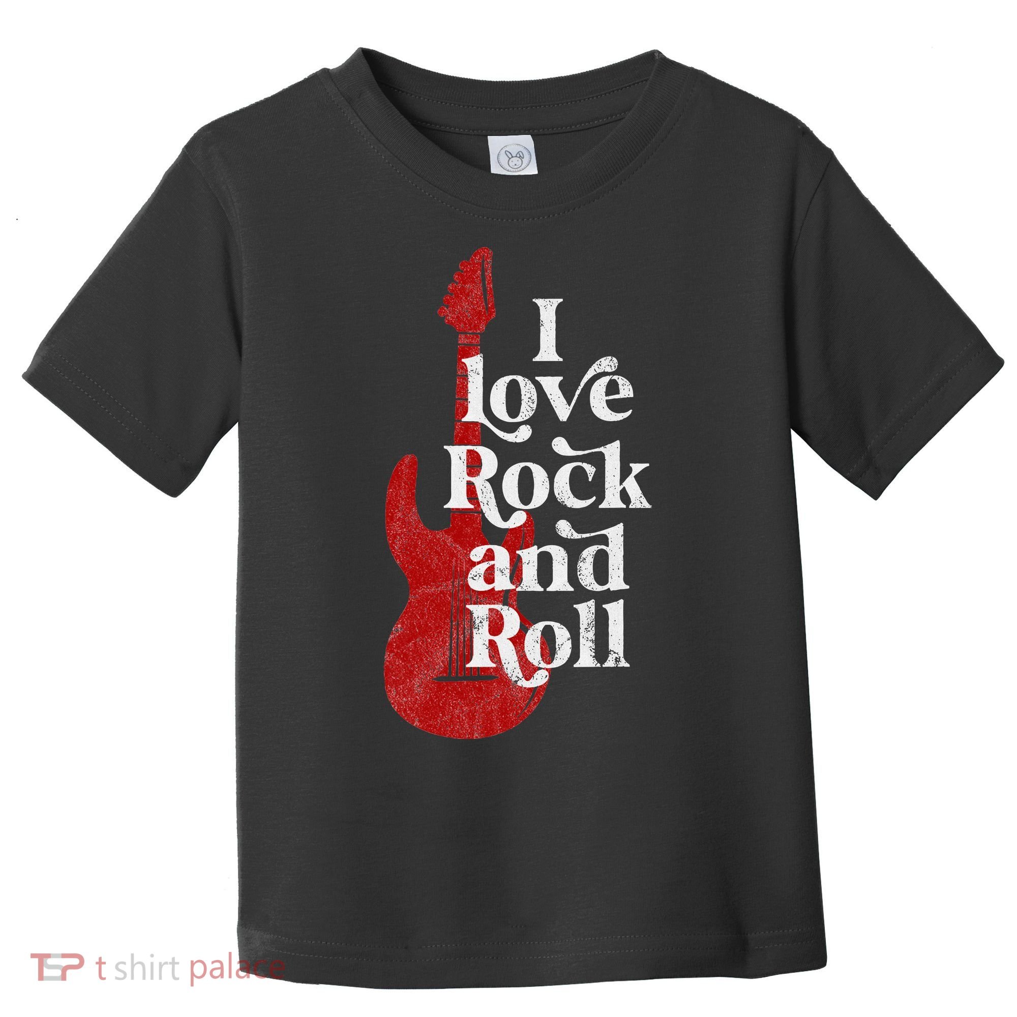 I Love Rock And Roll Toddler T-Shirt