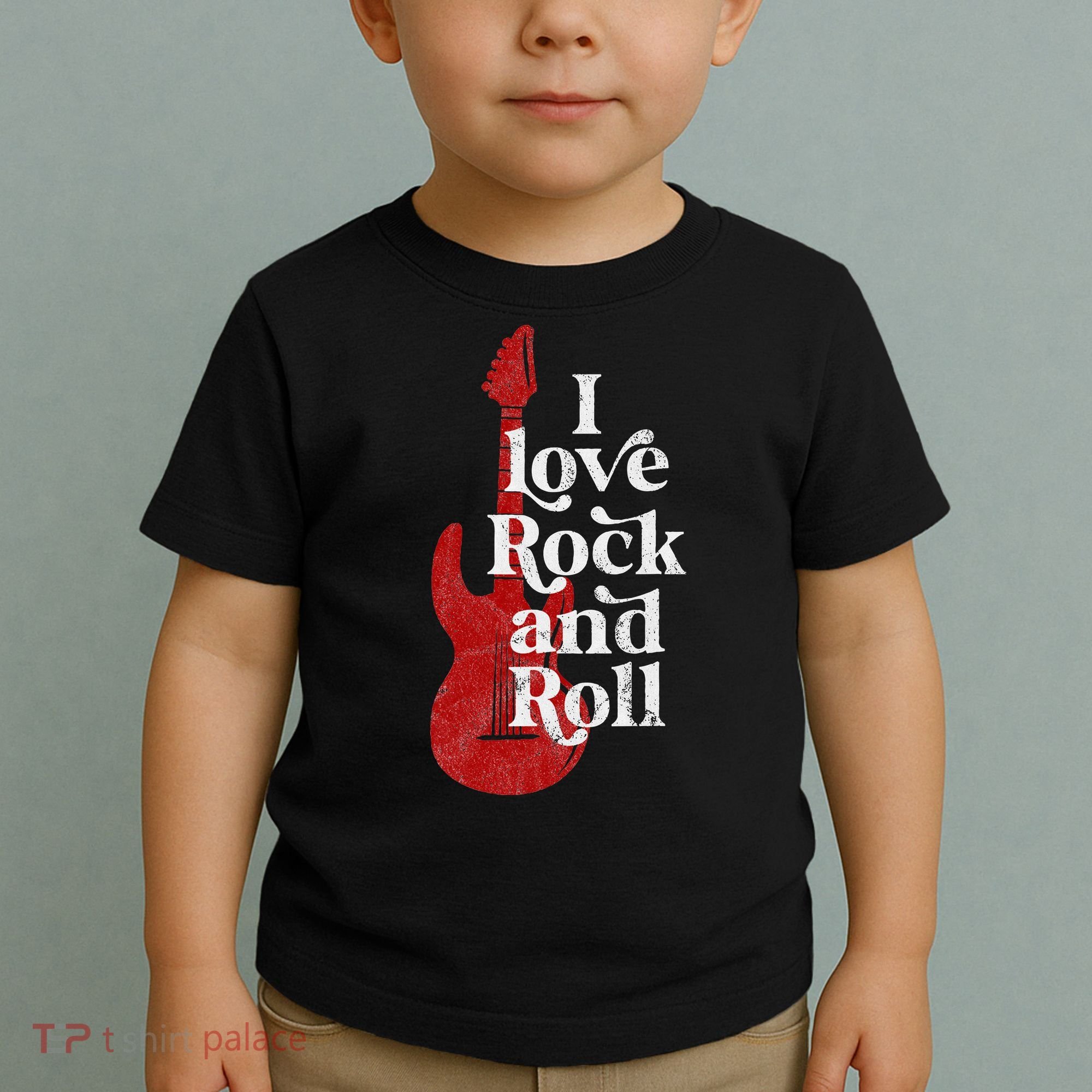 I Love Rock And Roll Toddler T-Shirt