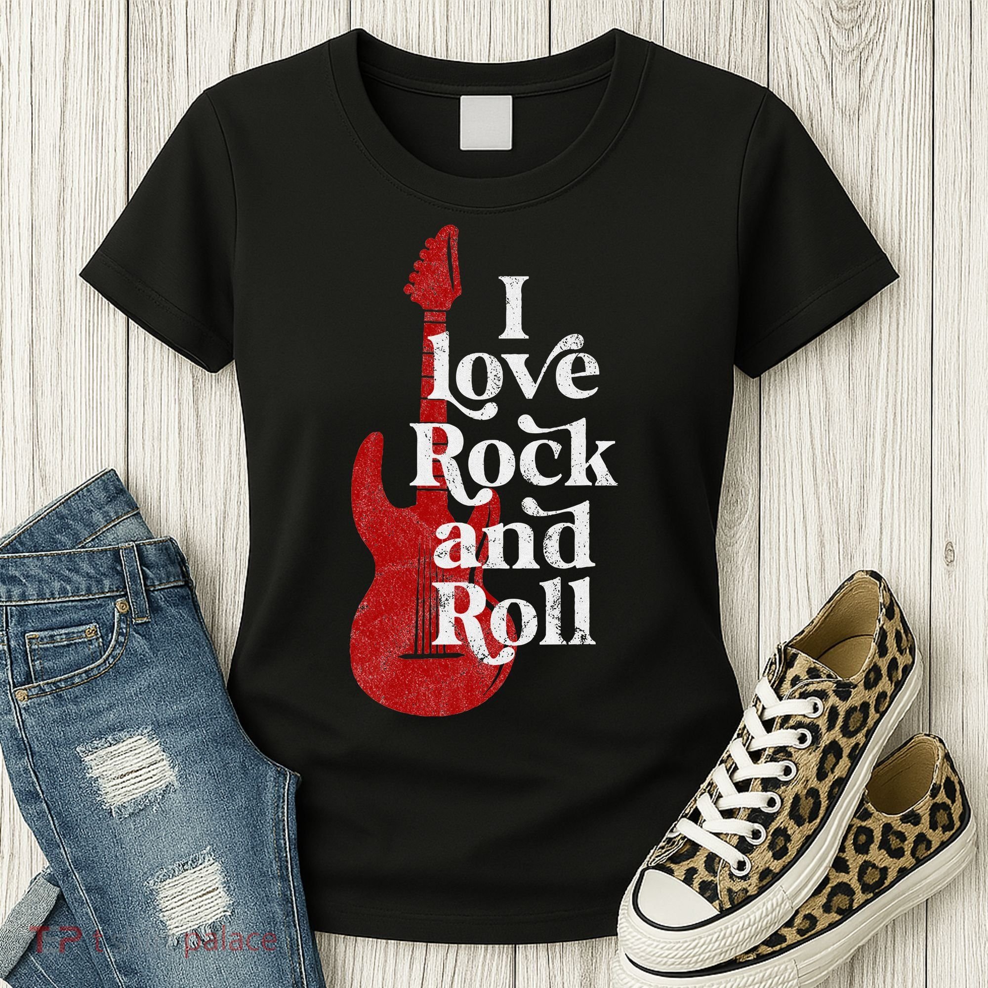 I Love Rock And Roll Women's T-Shirt