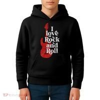I Love Rock And Roll Kids Hoodie thumb 4
