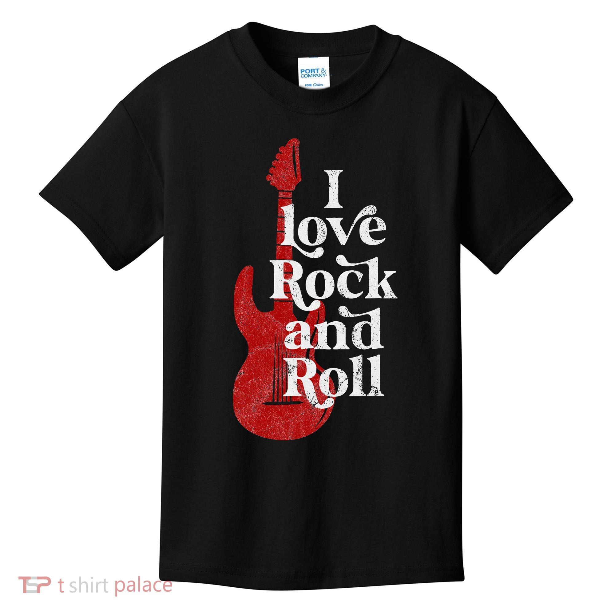 I Love Rock And Roll Kids T-Shirt