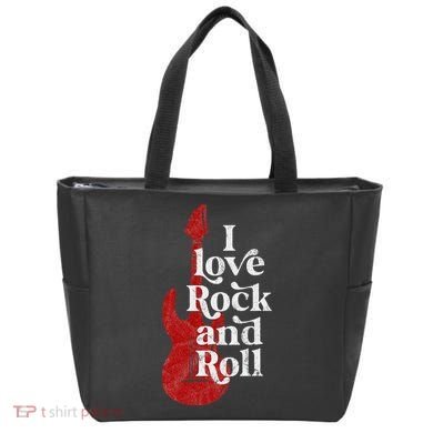 I Love Rock And Roll Tote Bag