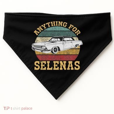 I Love Selenas, Red Roses, It's A Selena Thing, Kindness USA-Made Doggie Bandana