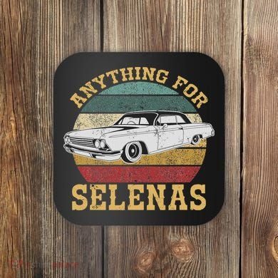I Love Selenas, Red Roses, It's A Selena Thing, Kindness Coaster