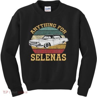 I Love Selenas, Red Roses, It's A Selena Thing, Kindness Kids Sweatshirt