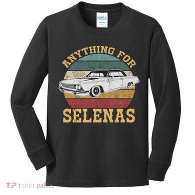 I Love Selenas, Red Roses, It's A Selena Thing, Kindness Kids Long Sleeve Shirt