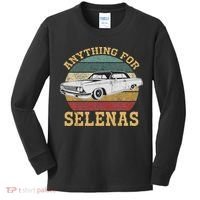 I Love Selenas, Red Roses, It's A Selena Thing, Kindness Kids Long Sleeve Shirt thumb 0