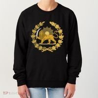 Iran Lion Sun Achaemenid Empire Safavid Dynasty Women's Sweatshirt thumb 0