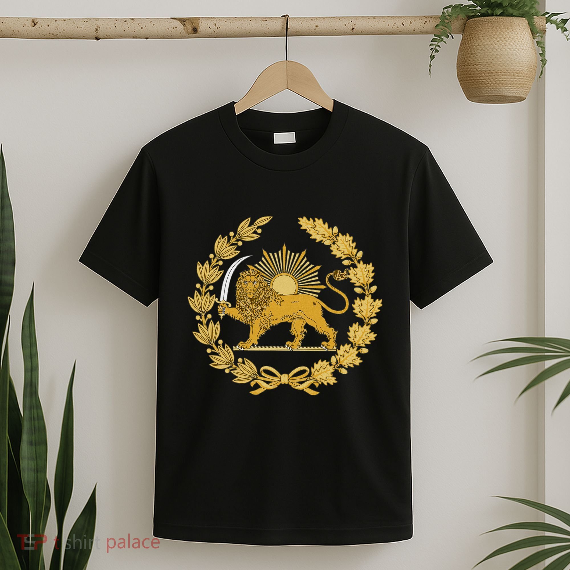 Iran Lion Sun Achaemenid Empire Safavid Dynasty T-Shirt