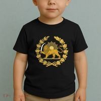 Iran Lion Sun Achaemenid Empire Safavid Dynasty Toddler T-Shirt thumb 2