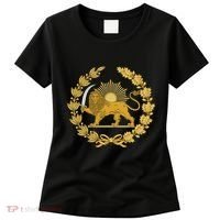 Iran Lion Sun Achaemenid Empire Safavid Dynasty Women's T-Shirt thumb 0