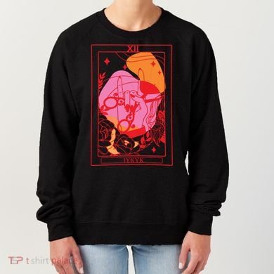 Iykyk Lesbian Sapphic Tarot Card Women's Sweatshirt