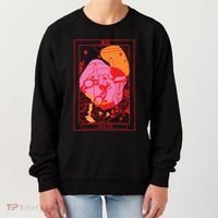 Iykyk Lesbian Sapphic Tarot Card Women's Sweatshirt thumb 0