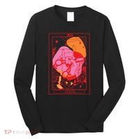 Iykyk Lesbian Sapphic Tarot Card Long Sleeve Shirt thumb 0