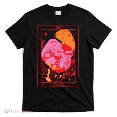 Iykyk Lesbian Sapphic Tarot Card T-Shirt