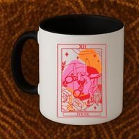 Iykyk Lesbian Sapphic Tarot Card Coffee Mug thumb 2