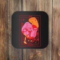 Iykyk Lesbian Sapphic Tarot Card Coaster thumb 0