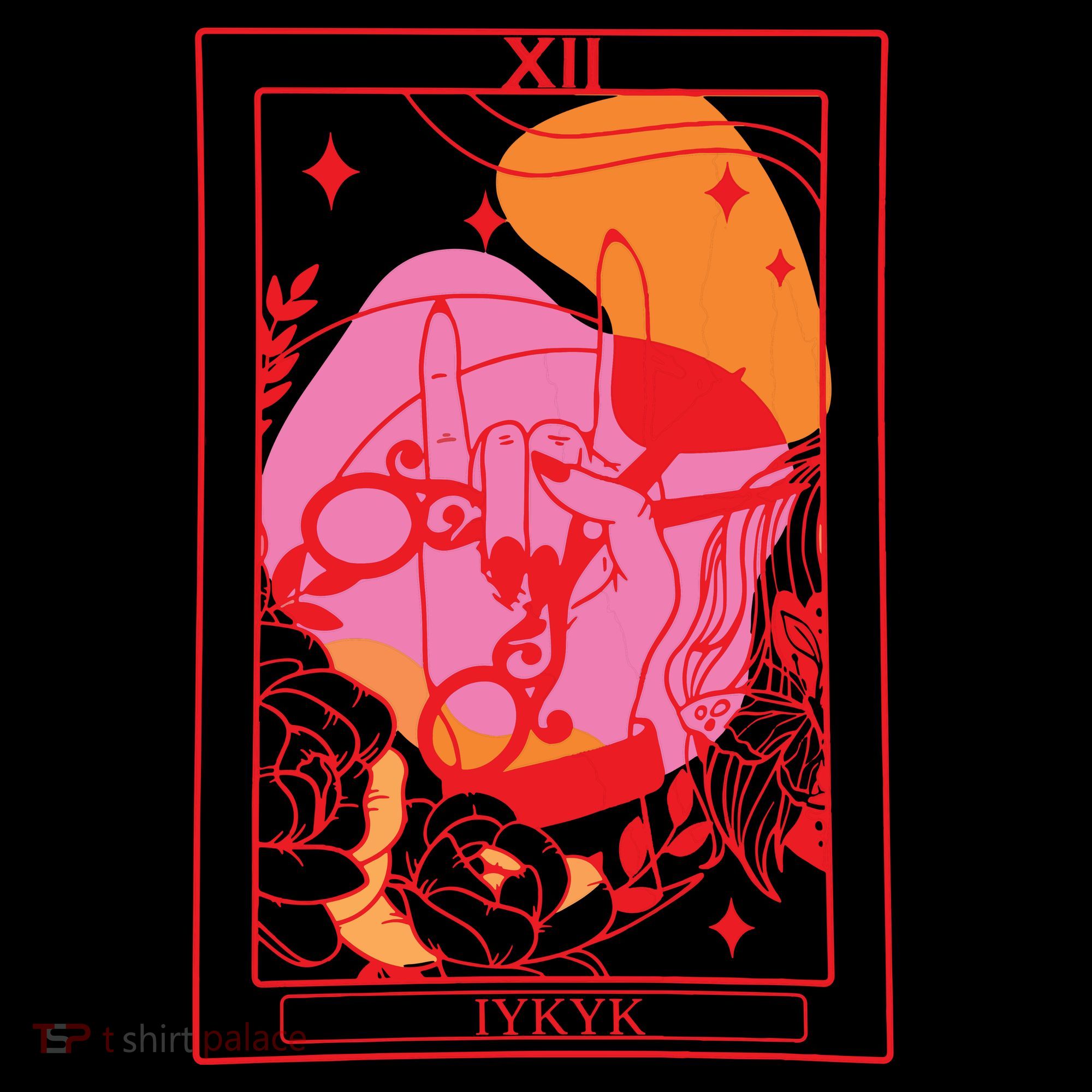 Iykyk Lesbian Sapphic Tarot Card Mousepad