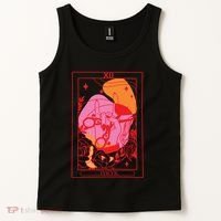 Iykyk Lesbian Sapphic Tarot Card Tank Top thumb 2