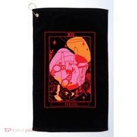 Iykyk Lesbian Sapphic Tarot Card Golf Towel thumb 0