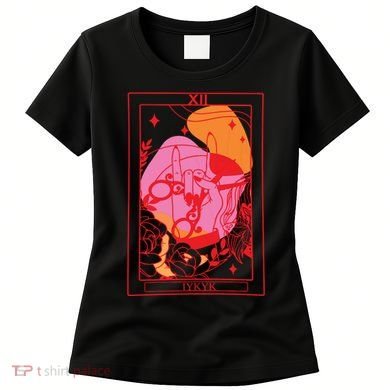 Iykyk Lesbian Sapphic Tarot Card Women's T-Shirt