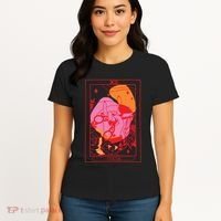Iykyk Lesbian Sapphic Tarot Card Women's T-Shirt thumb 4