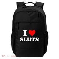 I Love Sluts I Heart Sluts Backpack thumb 0