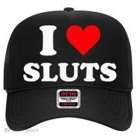 I Love Sluts I Heart Sluts Hat thumb 0