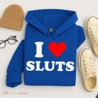 I Love Sluts I Heart Sluts Hoodie thumb 4