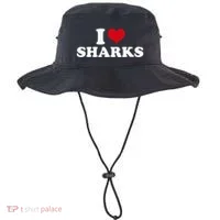 I Love Sharks Bucket Hat thumb 0