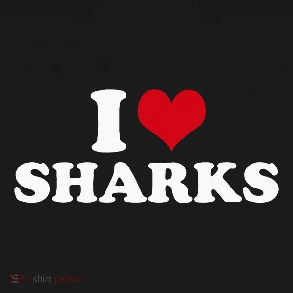 I Love Sharks Ornament